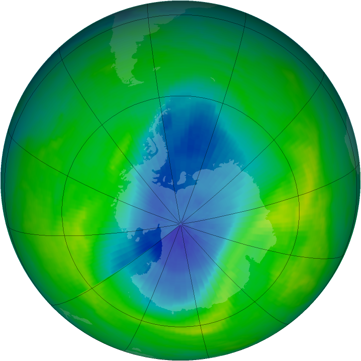 Ozone Map 1982-11-03